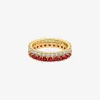 Two-Tone Double Pavé Ring
