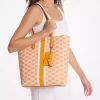 Vincent Large Logo Jacquard Tote Bag with Card Case