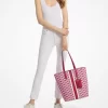 Vincent Large Logo Jacquard Tote Bag with Card Case