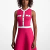 Viscose Blend Snap Dress