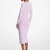 Viscose Blend Snap Dress