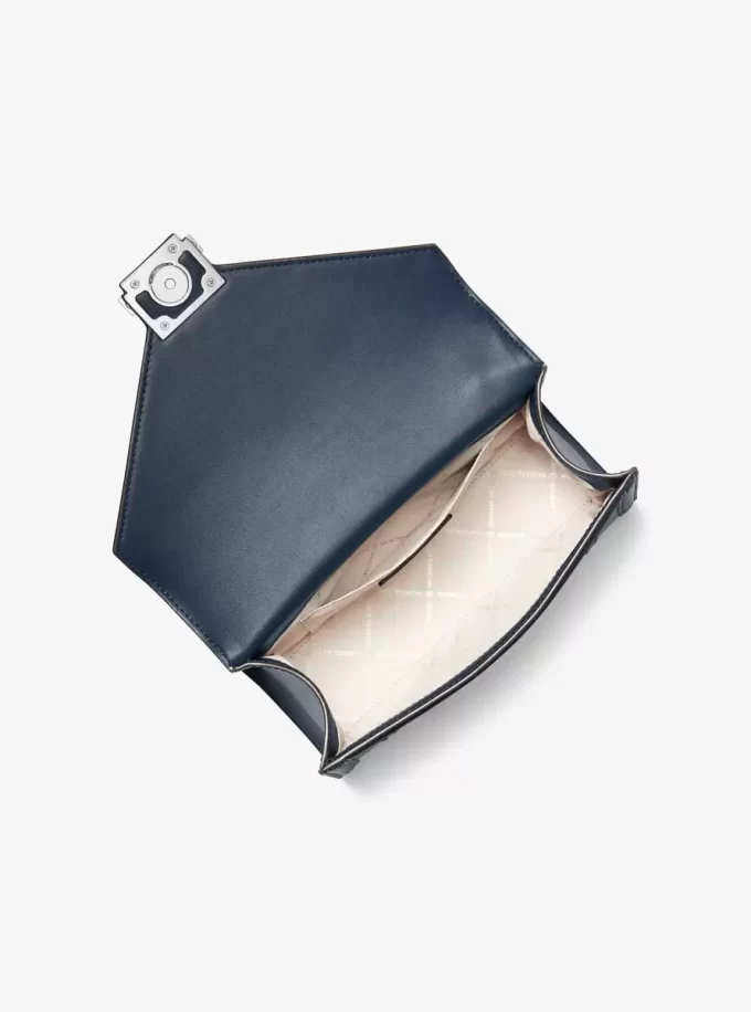 Whitney Medium Color-Block and Signature Logo Shoulder Bag