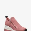 Willis Textured Stretch-Knit Trainer