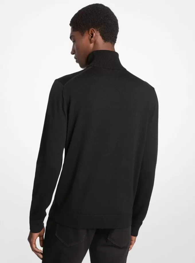 Wool Turtleneck Sweater