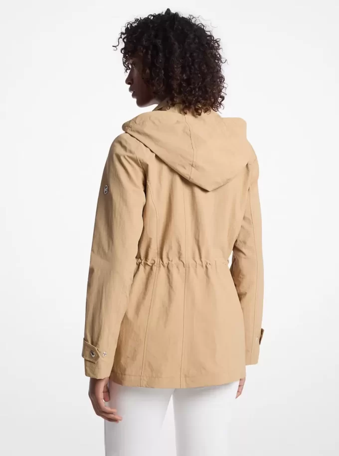 Woven Hooded Anorak