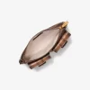 Zoe Small Burnished Leather Pochette