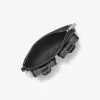 Zoe Small Embellished Suede Pochette